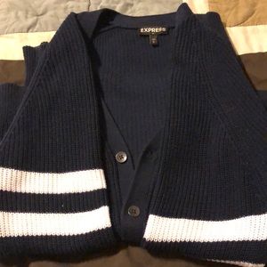 Express Men’s navy sweater
